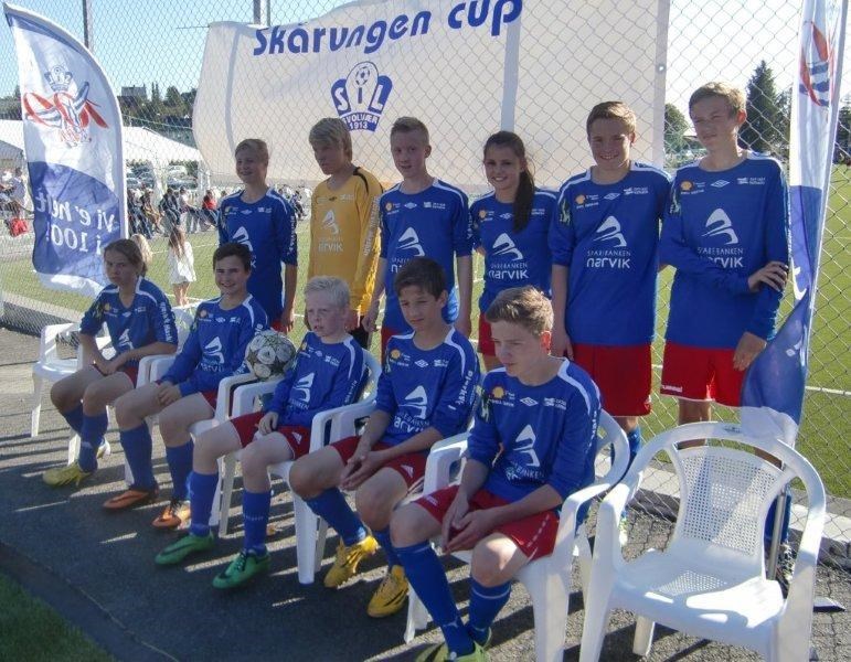 Småguttelaget i Skårungen Cup 2014